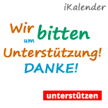 iKalender unterstÃ¼tzen, spenden,...